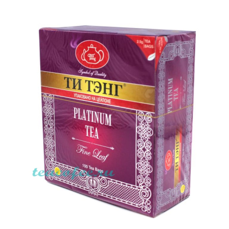 Чай Ти Тэнг Platinum черный 100 пакетиков 
