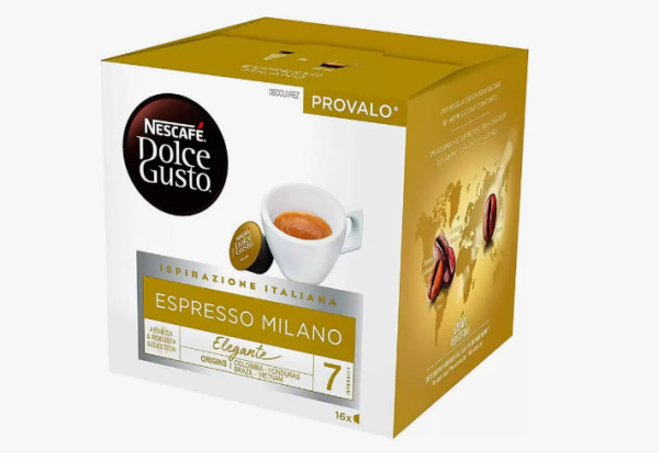 Кофе в капсулах Nescafe Dolce Gusto Espresso Milano, 16 шт в магазине ТеаКофее, фото