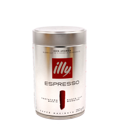 Кофе молотый Illy Espresso средней обжарки 250 гр. 