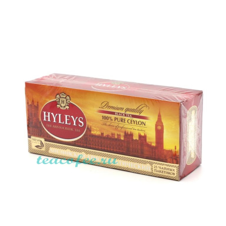 Чай Hyleys English Aristocratic черный 25 пакетиков 
