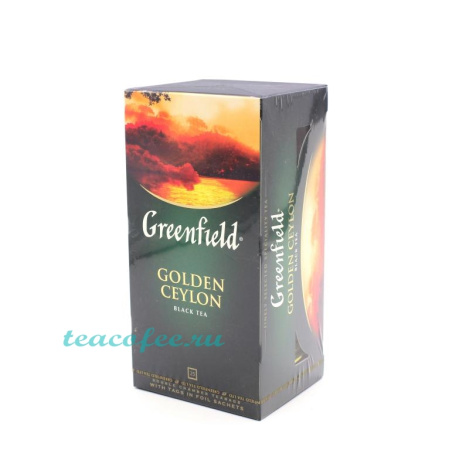Чай Greenfield Golden Ceylon 25 пакетиков 