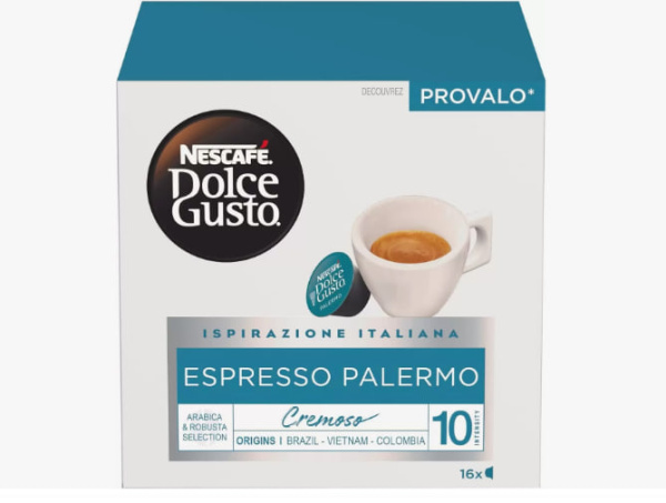 Кофе в капсулах Nescafe Dolce Gusto Espresso Palermo, 16 шт в магазине ТеаКофее, фото