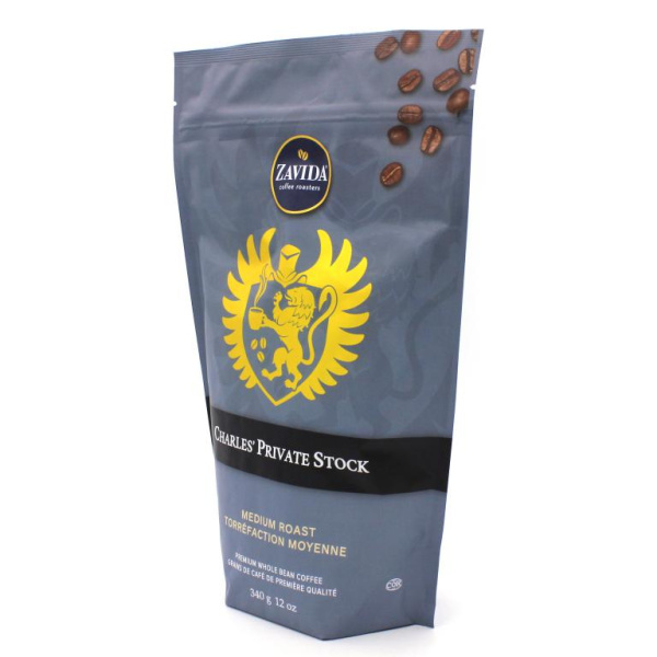 Кофе в зернах Zavida Charles' Private Stock Coffee 340 гр. в магазине ТеаКофее, фото