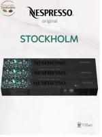 Комплект Кофе в капсулах Nespresso Stockholm Lungo 110 ml / 3 упаковки - 30 капсул