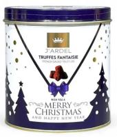 Французские трюфели "J’Ardel" НОВЫЙ ГОД с апельсиновыми цукатами ж/б 200г