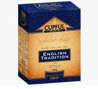 Чай Cupful English Tradition FBOP черный 100 гр. (картон) Чай Cupful English Tradition FBOP черный 100 гр. (картон)