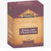 Чай Cupful English Tradition English Breakfast черный 100 гр. (картон) Чай Cupful English Tradition English Breakfast черный 100 гр. (картон)