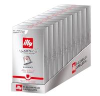Кофе в капсулах ILLY Classico Lungo, 10к-100 капсул