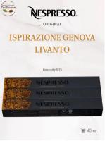 Комплект Кофе в капсулах Nespresso Genova Livanto 6/13 40 ml - 3 упаковки - 30 капсул
