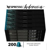 Комплект Кофе в капсулах Nespresso Indonesia, 8/13 40-110 ml / 20 туб - 200 капсул