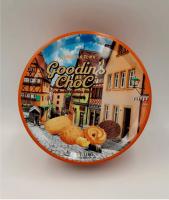 Печенье GOODIN' s BUTTER COOKIENS ассорти 110 гр (оранжевая банка)