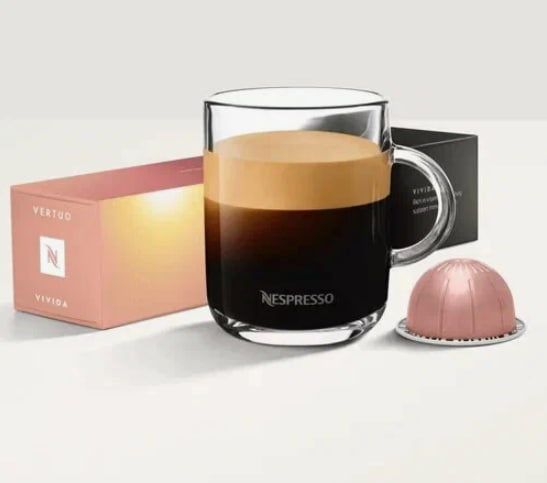 Кофе в капсулах Nespresso Vertuo, бленд Vivida, 230 ml, 10 капсул в магазине ТеаКофее, фото