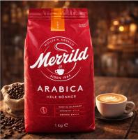 Кофе в зернах Merrild Arabica 1 кг