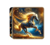 Чай черный GET&JOY Шкатулка Символ Года Звездная Лошадь, 100 гр, жесть