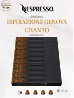 Комплект Кофе в капсулах Nespresso Genova Livanto 6/13 40 ml - 10 упаковок - 100 капсул