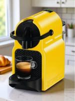 Капсульная кофемашина Nespresso Delonghi EN 80.B Inissia (желтая)