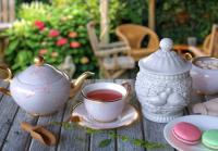 Чай Hilltop керамическая чайница "Подарок Цейлона" 50г Поющий дуэт