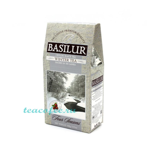Чай черный Basilur Winter berries с клюквой, 100 гр. в магазине ТеаКофее Чай черный Basilur Winter berries с клюквой, 100 гр. в магазине ТеаКофее, фото