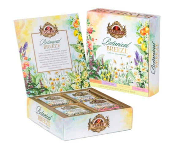 Чай Basilur Коллекция Цветочный Бриз (40пак) в магазине ТеаКофее, фото