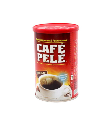 Кофе растворимый Cafe Pele 200 гр. (ж/б) 