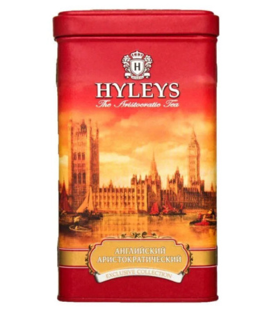 Чай Hyleys English Aristocratic черный 100 гр. (ж/б) 