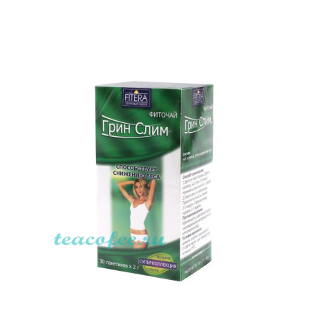 Чай Fitera Грин Слим 30 пакетиков 