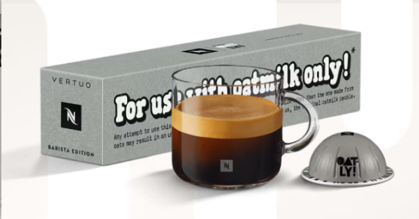 Кофе в капсулах Nespresso Vertuo Oatly Barista Edition, 80 ml, 10 капсул в магазине ТеаКофее Кофе в капсулах Nespresso Vertuo Oatly Barista Edition, 80 ml, 10 капсул в магазине ТеаКофее, фото