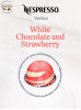 Кофе в капсулах Nespresso Vertuo White Chocolate and Strawberry, 10 шт. 230 мл. 