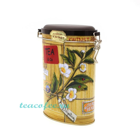 Чай Kwinst Термос Овал (Жасмин) черный 150 гр. (ж/б) 