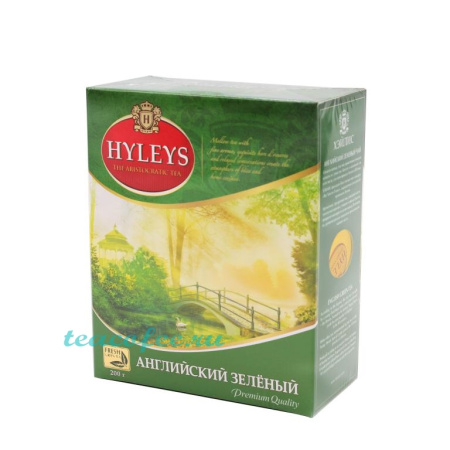 Чай Hyleys English Green Tea зеленый 200 гр. 