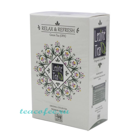 Чай Leoste Relax & Refresh (OPA) зеленый 75 гр. 