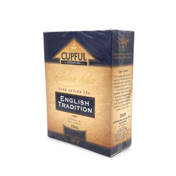 Чай Cupful English Tradition FBOP черный 250 гр. (картон) в магазине ТеаКофее Чай Cupful English Tradition FBOP черный 250 гр. (картон) в магазине ТеаКофее, фото