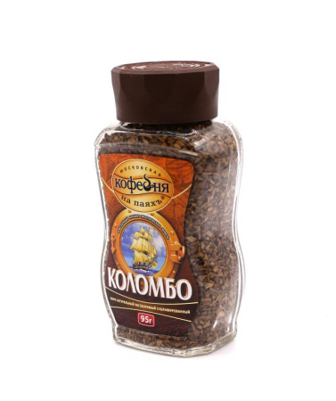 Кофе растворимый Московская кофейня на паяхъ Коломбо 95 гр. (стекло) 