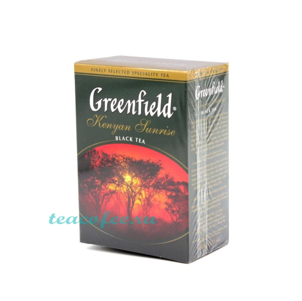Чай Greenfield Kenyan Sunrise 100 гр. в магазине ТеаКофее Чай Greenfield Kenyan Sunrise 100 гр. в магазине ТеаКофее, фото