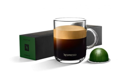 Кофе в капсулах Nespresso Vertuo, бленд Stormio, 230 ml, 10 капсул 