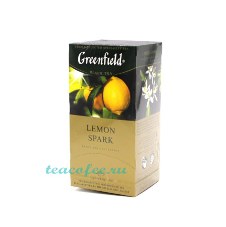 Чай Greenfield Lemon Spark 25 пакетиков 