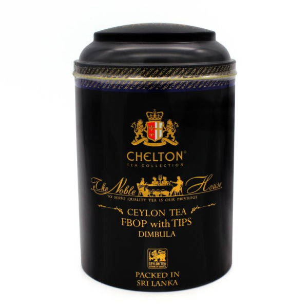 Чай черный Chelton Благородный дом (FBOP with Tips Dimbula) 200 гр. (ж/б) в магазине ТеаКофее Чай черный Chelton Благородный дом (FBOP with Tips Dimbula) 200 гр. (ж/б) в магазине ТеаКофее, фото