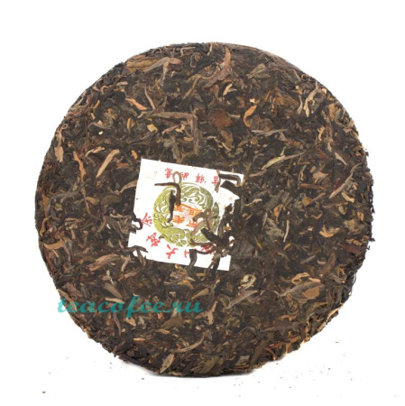Пуэр бин ча (Страна зеленых гор) Булан Ба Да Цзин Юань 2009 год. 357 гр. 