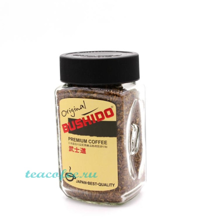 Кофе растворимый Bushido Original 100 гр. (стекло) 