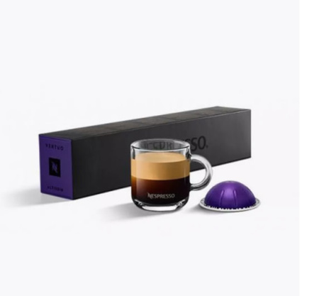 Кофе в капсулах Nespresso Vertuo, бленд Altissio, 40 ml, 9/11, 10 капсул 