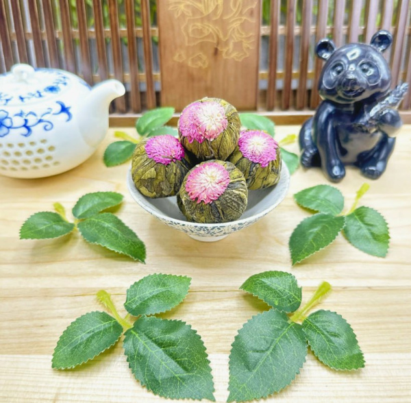 Чай связанный Подарочный набор "Юй Лун Тао" 50 гр (5 ячеек) в магазине ТеаКофее, фото