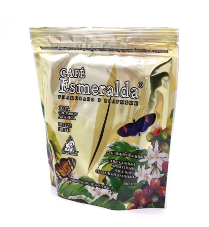 Кофе растворимый Cafe Esmeralda 180 гр. (пакет) 