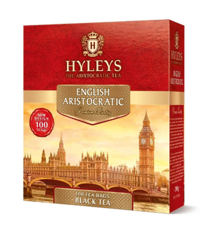 Чай Hyleys English Aristocratic черный 100 пакетиков