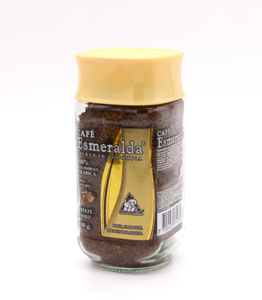 Кофе растворимый Cafe Esmeralda Швейцарская карамель 100 гр. (стекло) в магазине ТеаКофее Кофе растворимый Cafe Esmeralda Швейцарская карамель 100 гр. (стекло) в магазине ТеаКофее, фото
