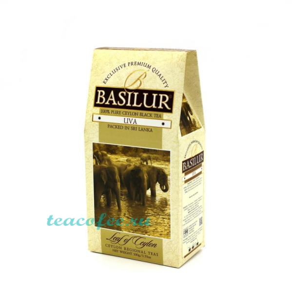 Чай Basilur Uva (Ува) черный 100 гр. в магазине ТеаКофее Чай Basilur Uva (Ува) черный 100 гр. в магазине ТеаКофее, фото