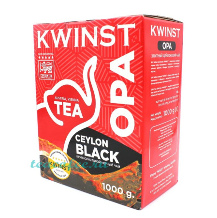 Чай Kwinst Orange pekoe черный 1000 гр. (картон) 