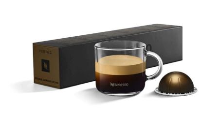 Кофе в капсулах Nespresso Vertuo, бленд Double Espresso Scuro, 80 ml, 10 капсул 