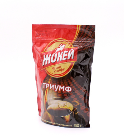 Кофе растворимый Жокей Триумф 150 гр. (пакет) 