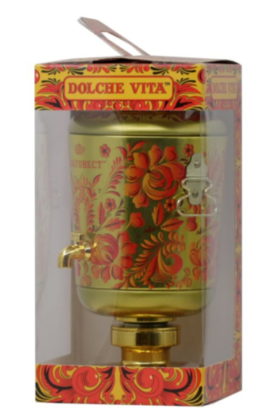 Чай Dolce Vita Самовар Золотой 75 гр. (ж/б) в магазине ТеаКофее, фото