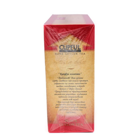 Чай Cupful English Tradition OPA черный 100 пакетов 